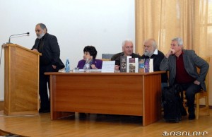 Presentation of Verjine Svazlian’s book “The Armenian Genocide: Testimonies of the Eye-witness Survivors” at the National Library of Armenia